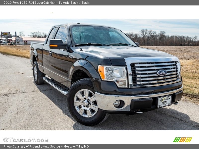 Tuxedo Black / Black 2010 Ford F150 FX4 SuperCab 4x4