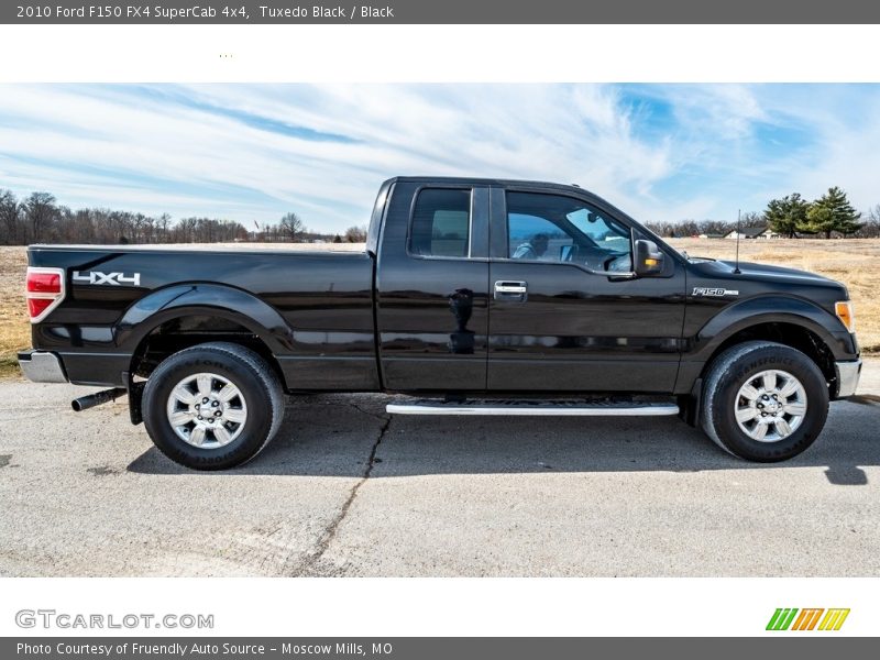Tuxedo Black / Black 2010 Ford F150 FX4 SuperCab 4x4