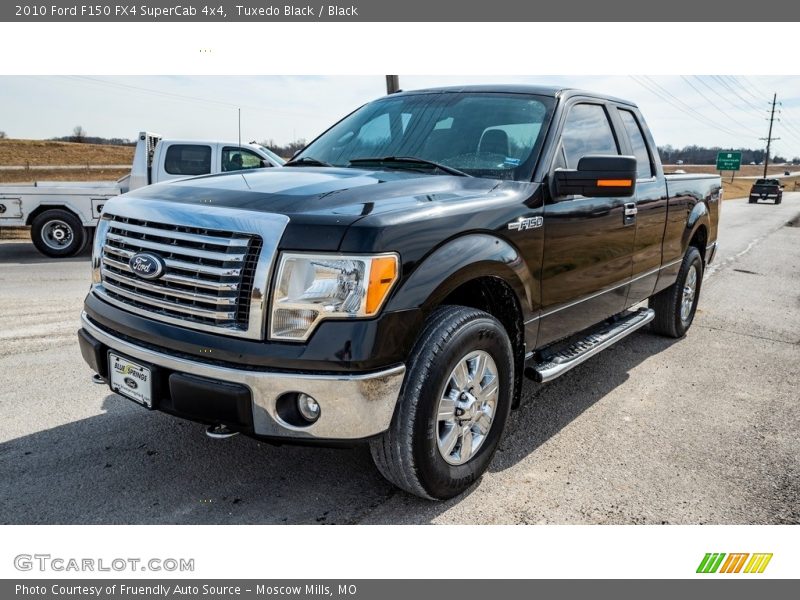 Tuxedo Black / Black 2010 Ford F150 FX4 SuperCab 4x4