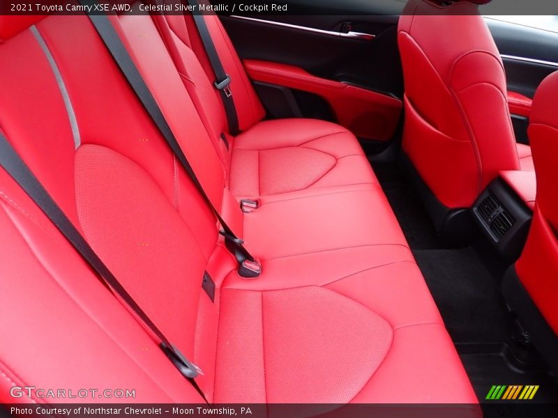 Rear Seat of 2021 Camry XSE AWD