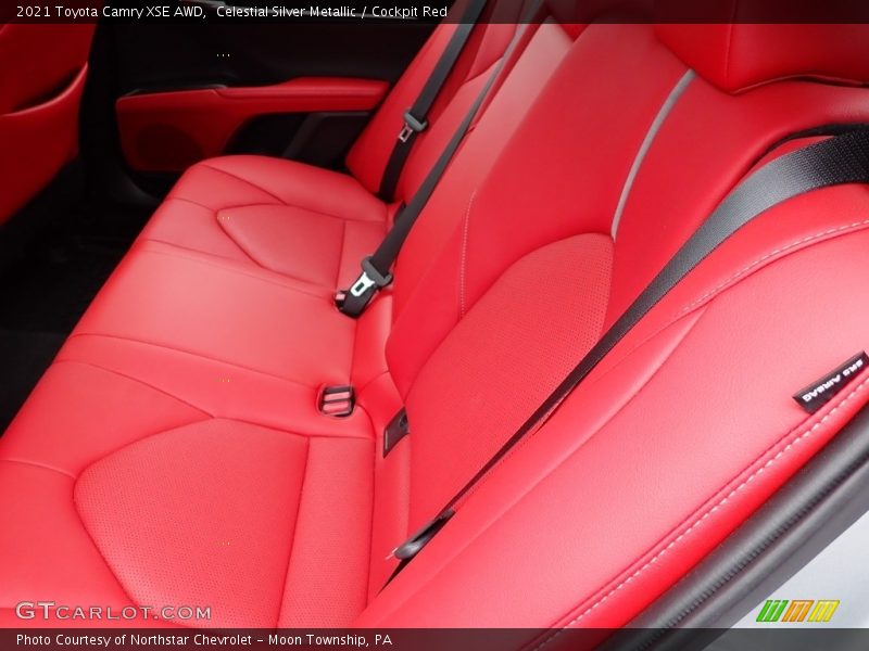 Rear Seat of 2021 Camry XSE AWD