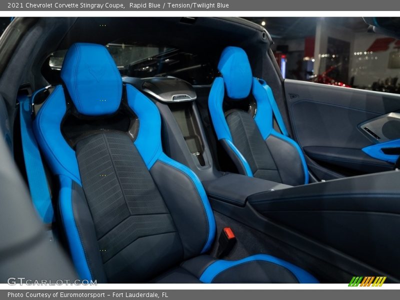 Front Seat of 2021 Corvette Stingray Coupe