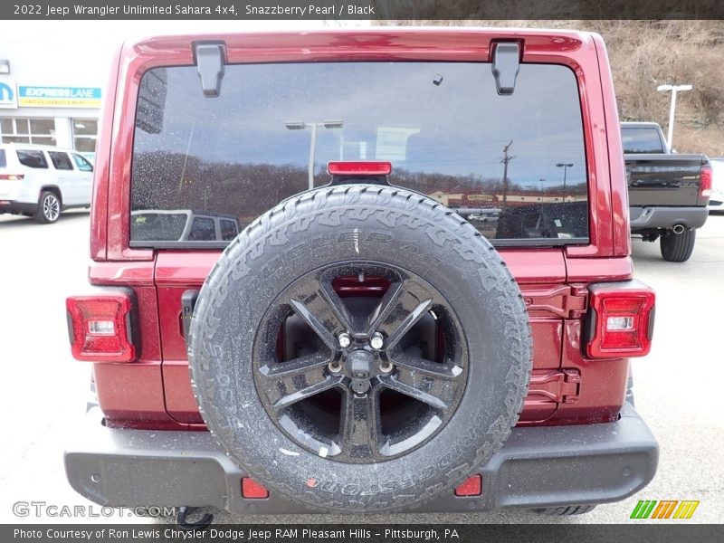 Snazzberry Pearl / Black 2022 Jeep Wrangler Unlimited Sahara 4x4