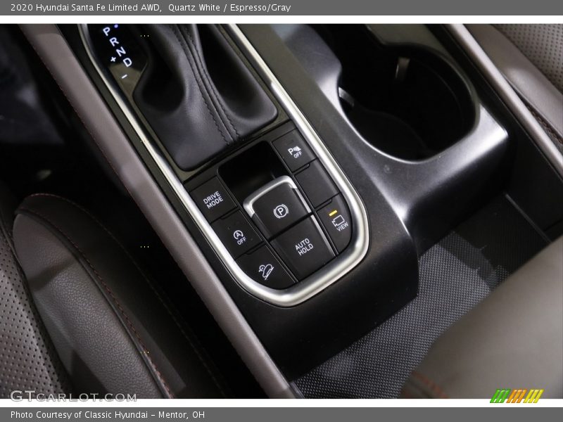 Quartz White / Espresso/Gray 2020 Hyundai Santa Fe Limited AWD