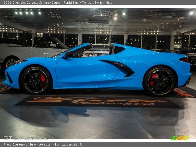  2021 Corvette Stingray Coupe Rapid Blue
