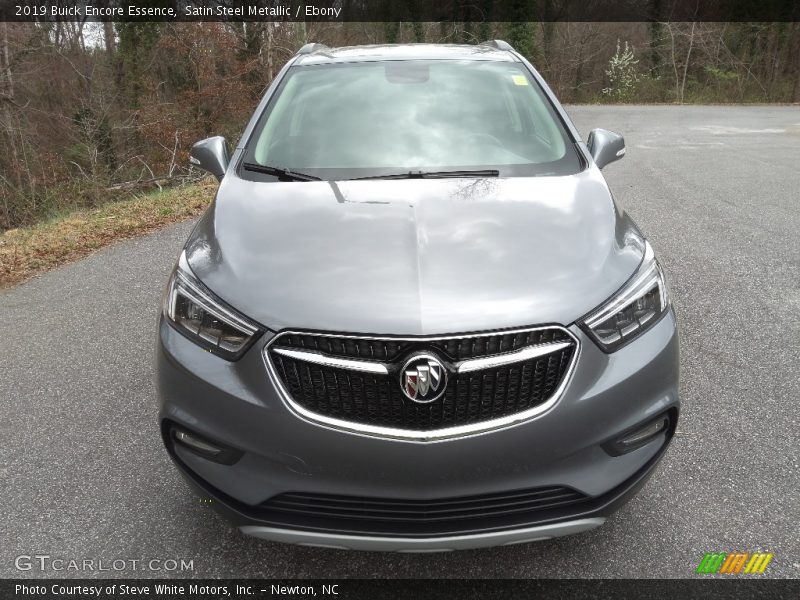 Satin Steel Metallic / Ebony 2019 Buick Encore Essence