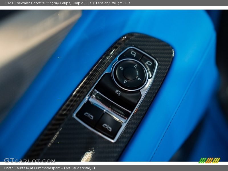Controls of 2021 Corvette Stingray Coupe