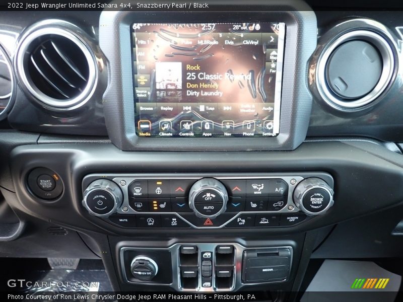 Snazzberry Pearl / Black 2022 Jeep Wrangler Unlimited Sahara 4x4