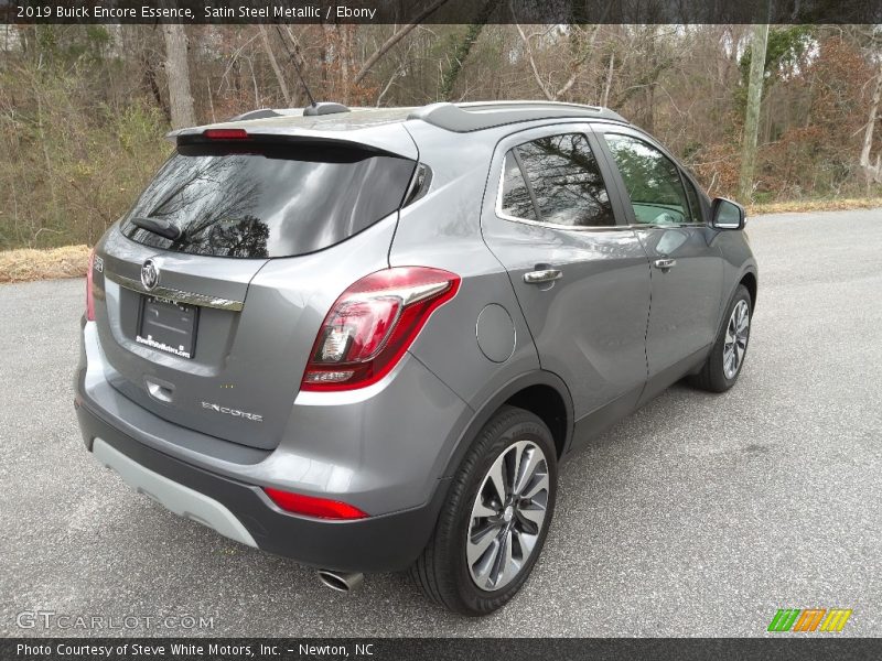 Satin Steel Metallic / Ebony 2019 Buick Encore Essence
