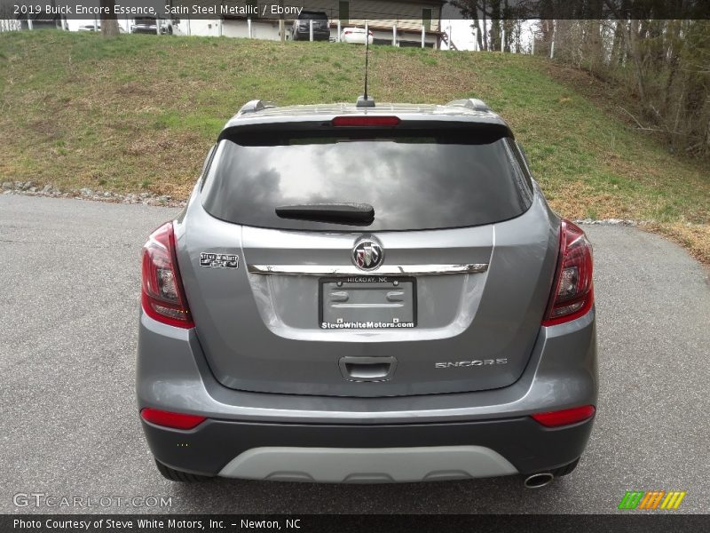 Satin Steel Metallic / Ebony 2019 Buick Encore Essence