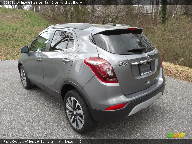 Satin Steel Metallic / Ebony 2019 Buick Encore Essence