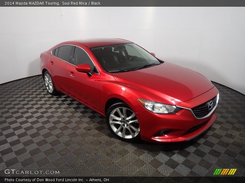 Soul Red Mica / Black 2014 Mazda MAZDA6 Touring