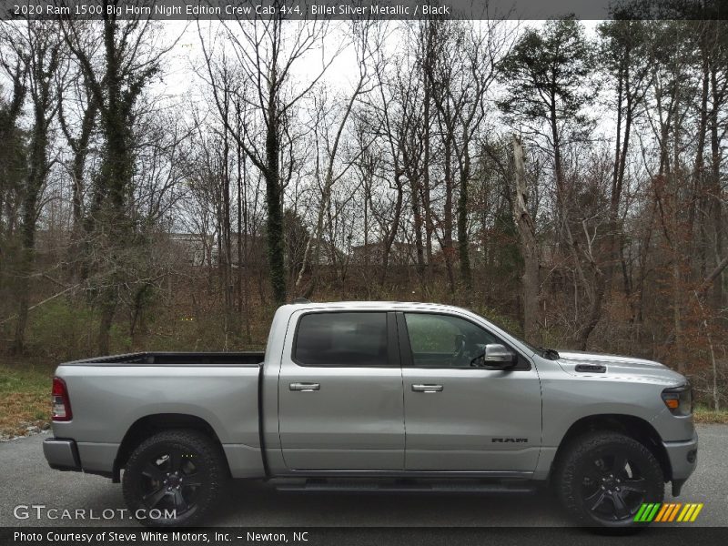  2020 1500 Big Horn Night Edition Crew Cab 4x4 Billet Silver Metallic