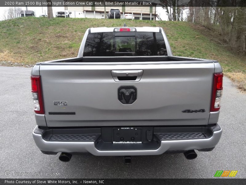 Billet Silver Metallic / Black 2020 Ram 1500 Big Horn Night Edition Crew Cab 4x4
