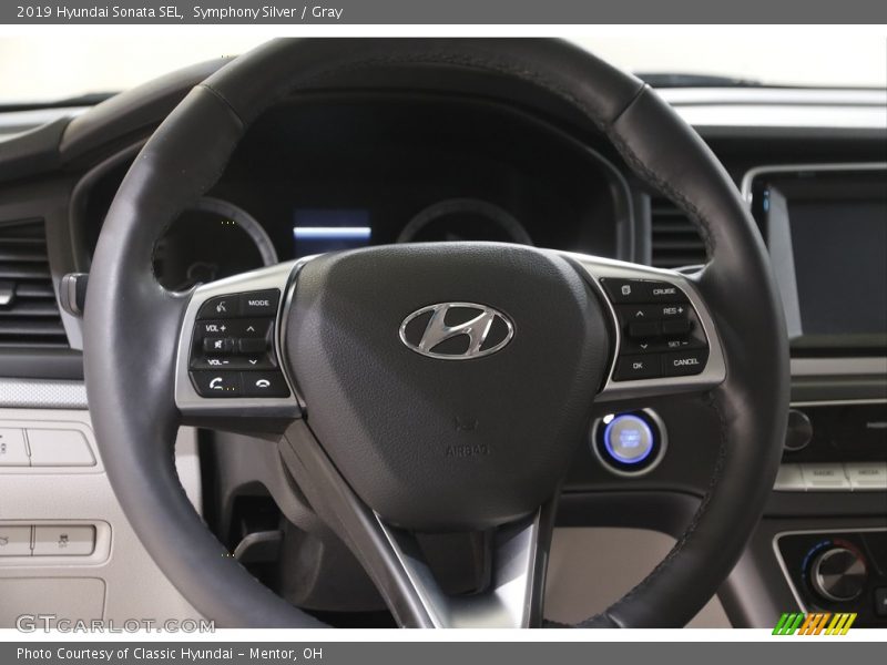 Symphony Silver / Gray 2019 Hyundai Sonata SEL