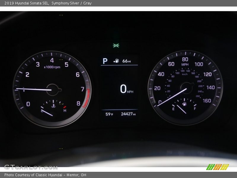 Symphony Silver / Gray 2019 Hyundai Sonata SEL