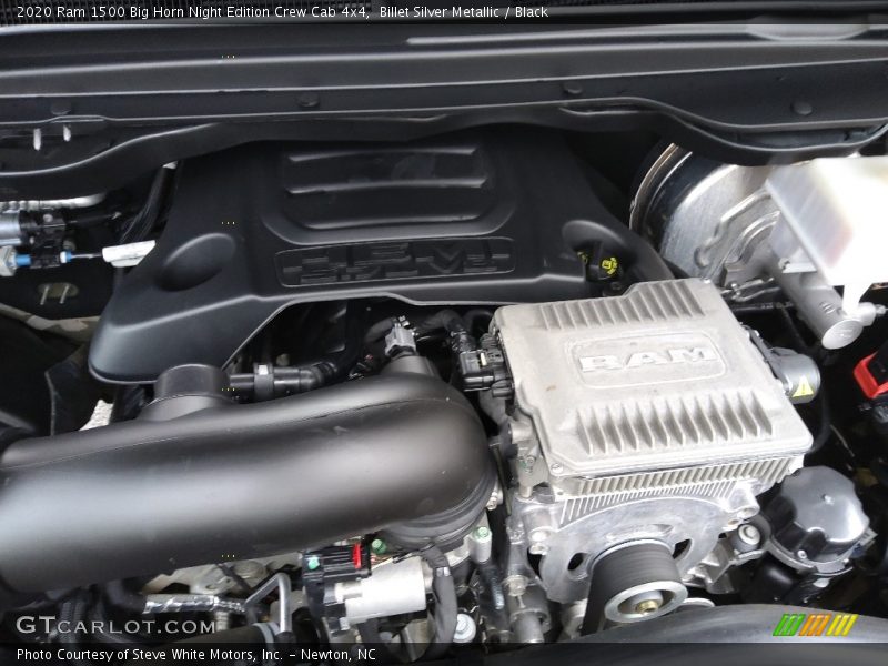  2020 1500 Big Horn Night Edition Crew Cab 4x4 Engine - 5.7 Liter OHV HEMI 16-Valve VVT MDS V8