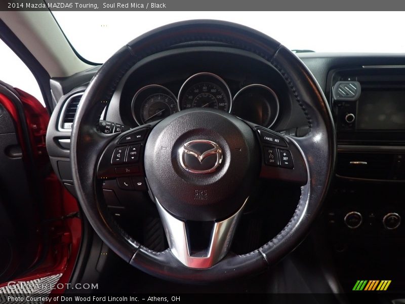 Soul Red Mica / Black 2014 Mazda MAZDA6 Touring