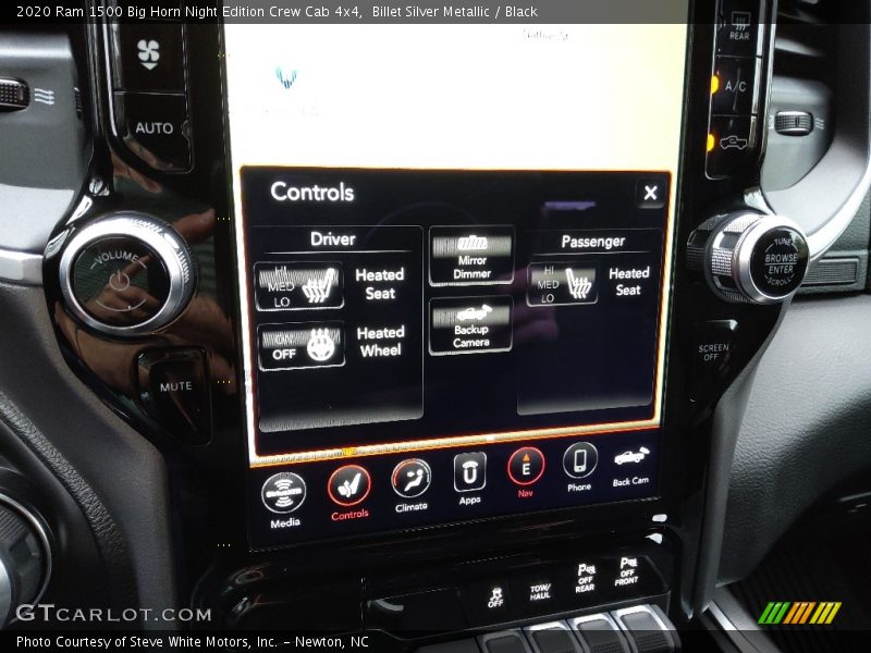 Billet Silver Metallic / Black 2020 Ram 1500 Big Horn Night Edition Crew Cab 4x4