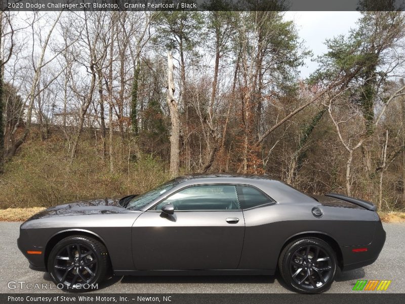 Granite Pearlcoat / Black 2022 Dodge Challenger SXT Blacktop