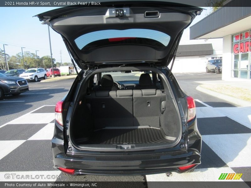 Crystal Black Pearl / Black 2021 Honda HR-V Sport