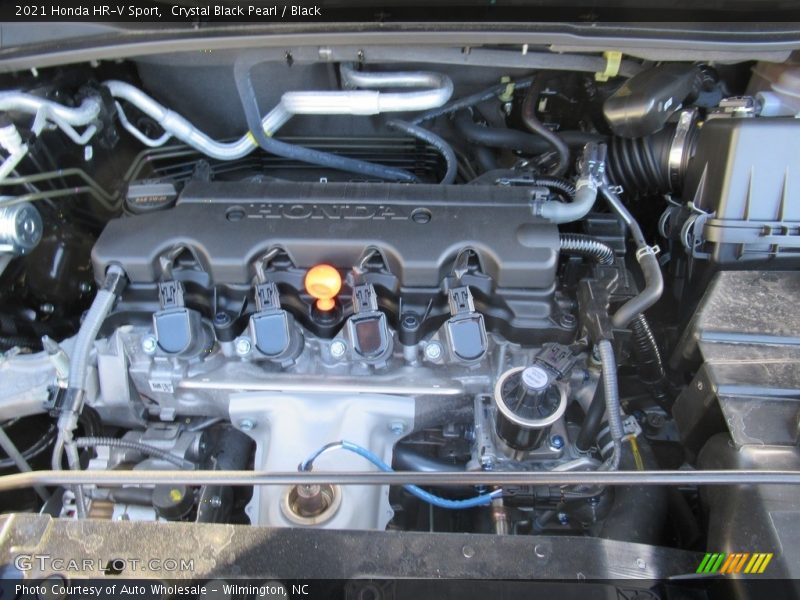 Crystal Black Pearl / Black 2021 Honda HR-V Sport