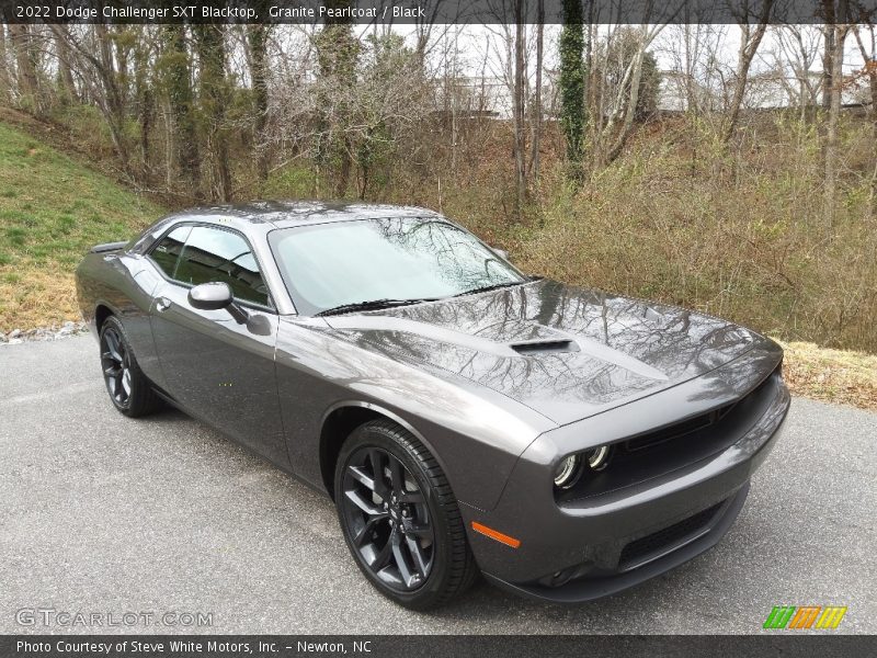 Granite Pearlcoat / Black 2022 Dodge Challenger SXT Blacktop