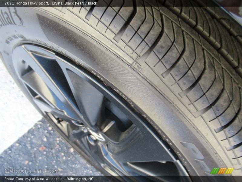 Crystal Black Pearl / Black 2021 Honda HR-V Sport