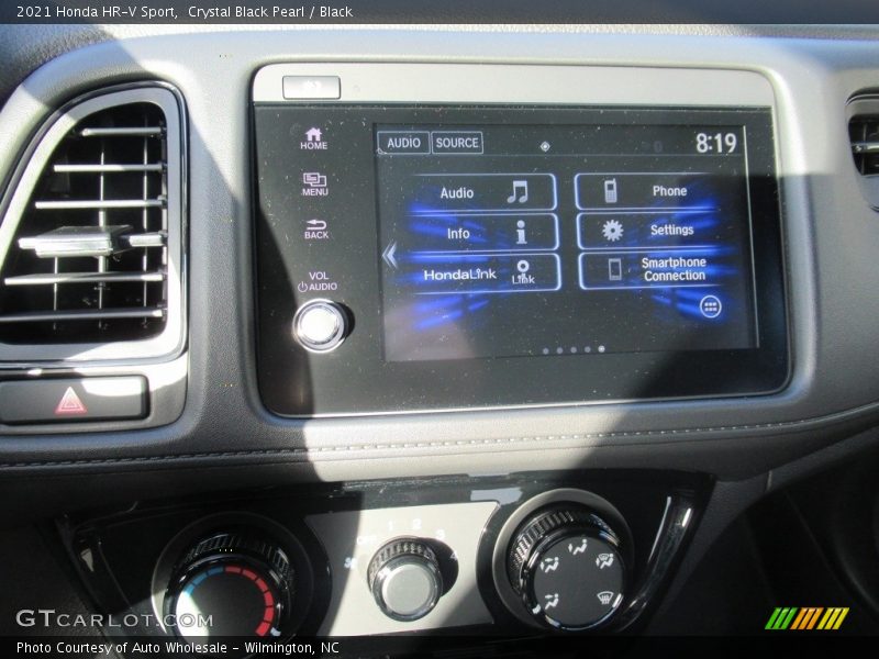 Crystal Black Pearl / Black 2021 Honda HR-V Sport