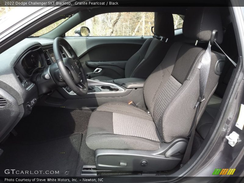 Granite Pearlcoat / Black 2022 Dodge Challenger SXT Blacktop