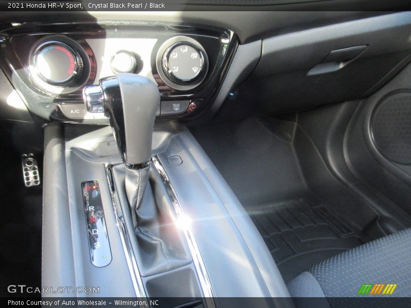 Crystal Black Pearl / Black 2021 Honda HR-V Sport