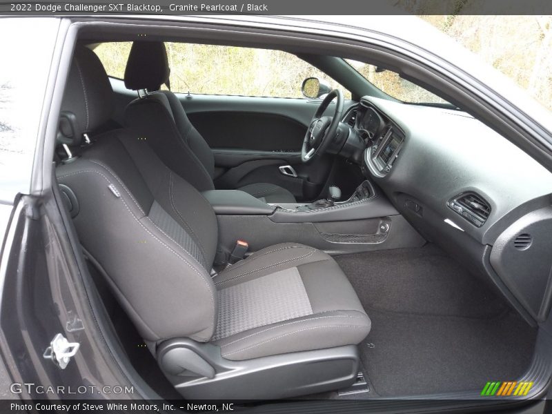 Granite Pearlcoat / Black 2022 Dodge Challenger SXT Blacktop