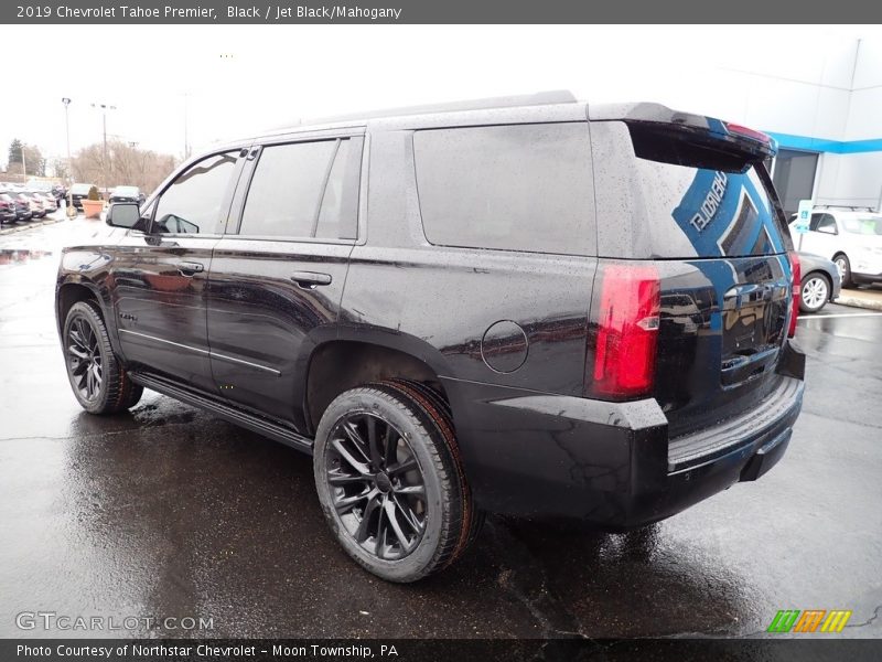 Black / Jet Black/Mahogany 2019 Chevrolet Tahoe Premier