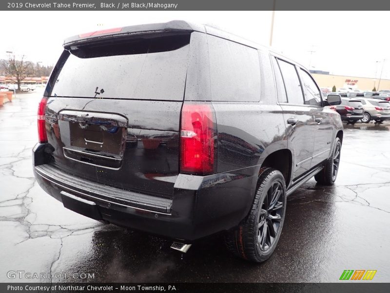 Black / Jet Black/Mahogany 2019 Chevrolet Tahoe Premier