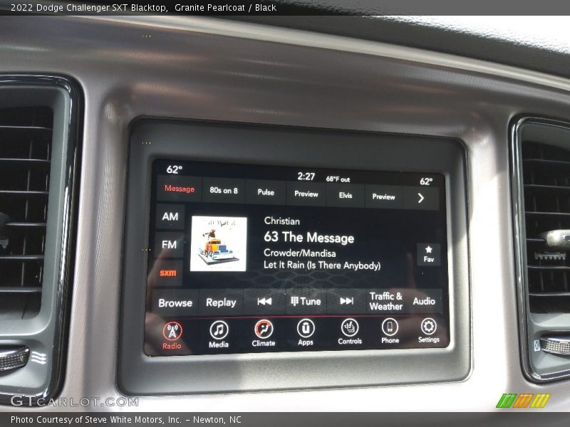 Granite Pearlcoat / Black 2022 Dodge Challenger SXT Blacktop