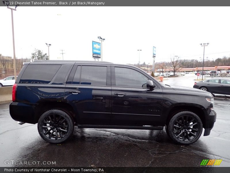 Black / Jet Black/Mahogany 2019 Chevrolet Tahoe Premier