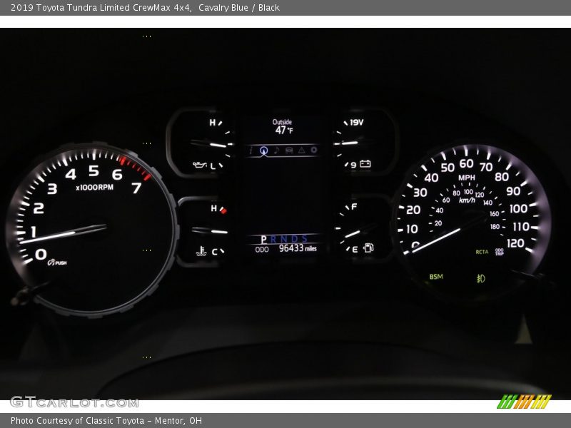 Cavalry Blue / Black 2019 Toyota Tundra Limited CrewMax 4x4