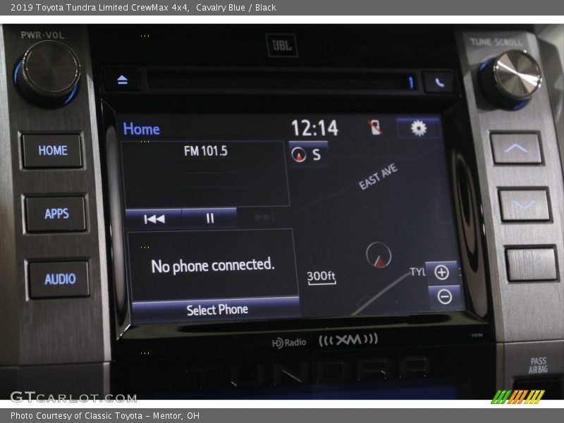 Cavalry Blue / Black 2019 Toyota Tundra Limited CrewMax 4x4