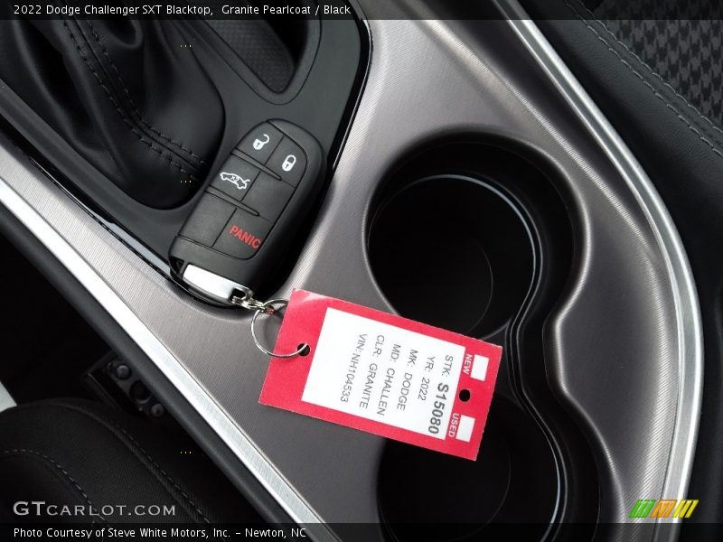 Granite Pearlcoat / Black 2022 Dodge Challenger SXT Blacktop