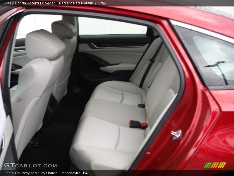 Rear Seat of 2019 Accord LX Sedan