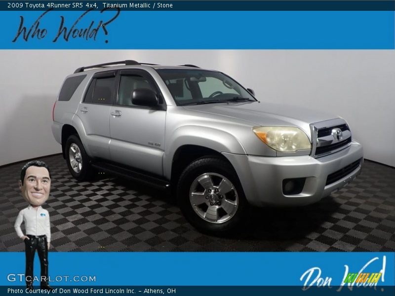 Titanium Metallic / Stone 2009 Toyota 4Runner SR5 4x4