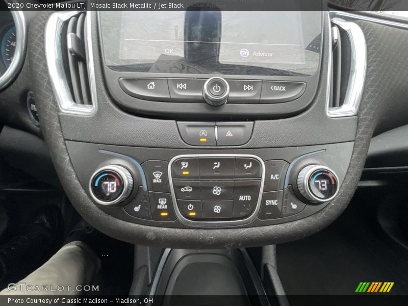 Controls of 2020 Malibu LT