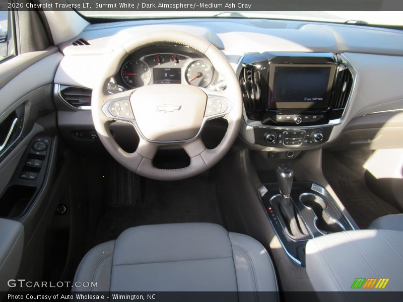 Summit White / Dark Atmosphere/­Medium Ash Gray 2020 Chevrolet Traverse LT