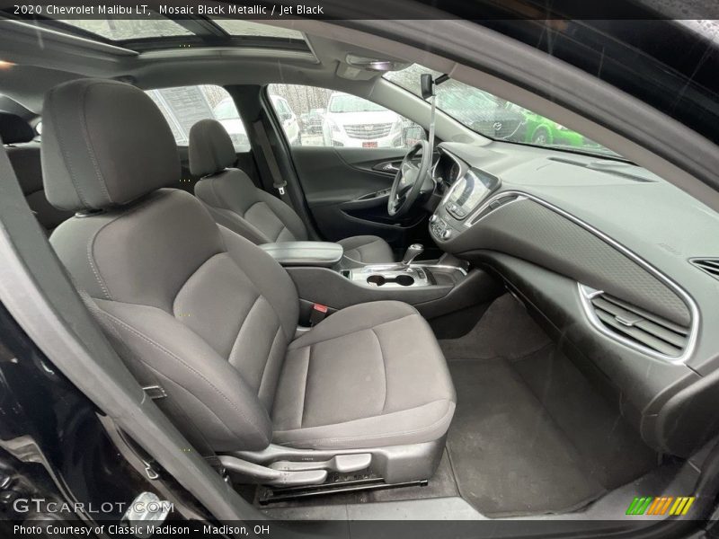 Mosaic Black Metallic / Jet Black 2020 Chevrolet Malibu LT