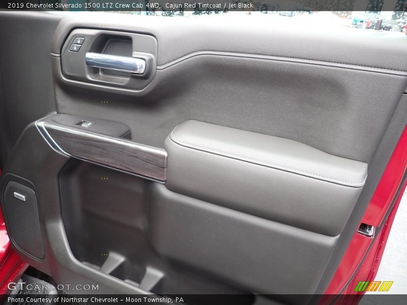 Cajun Red Tintcoat / Jet Black 2019 Chevrolet Silverado 1500 LTZ Crew Cab 4WD