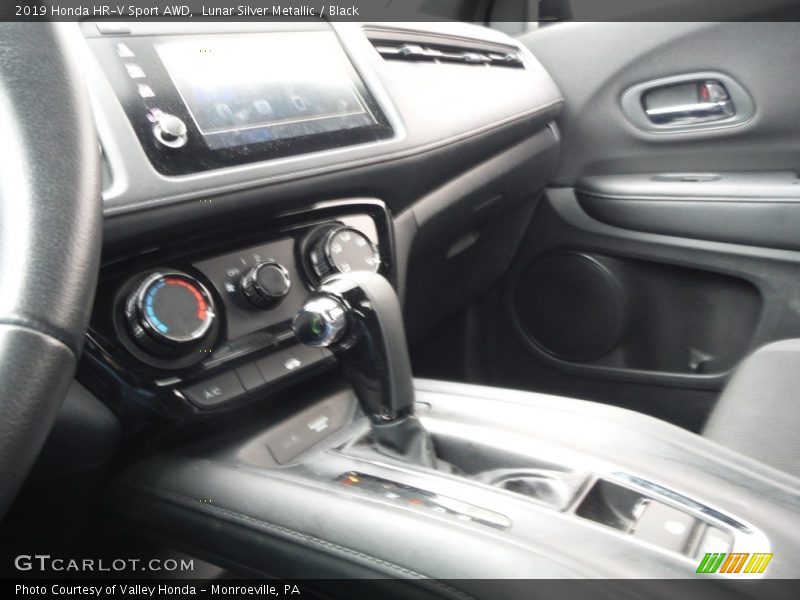 Lunar Silver Metallic / Black 2019 Honda HR-V Sport AWD