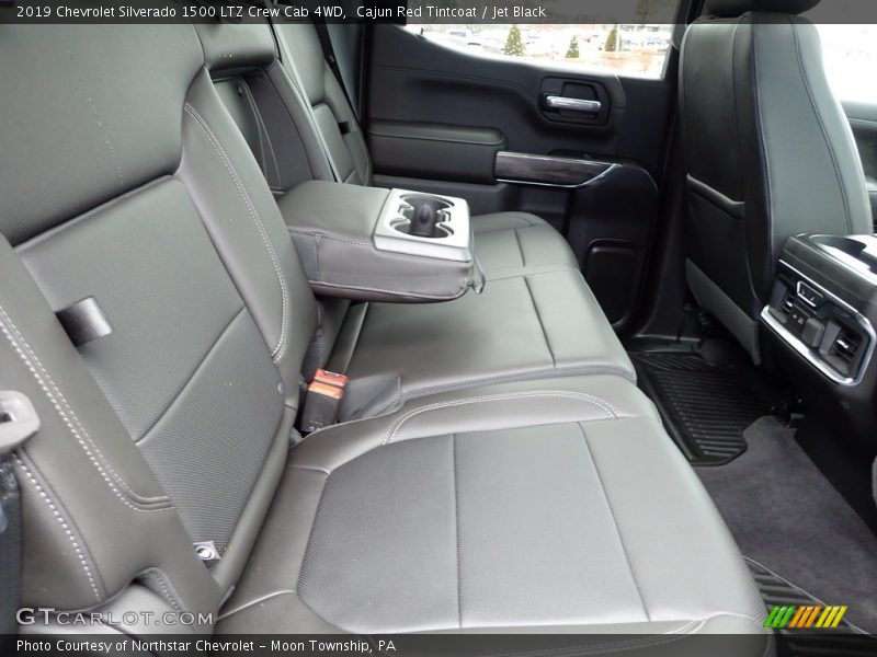 Cajun Red Tintcoat / Jet Black 2019 Chevrolet Silverado 1500 LTZ Crew Cab 4WD