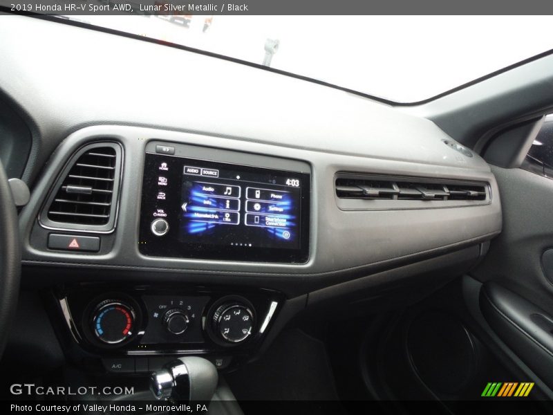 Lunar Silver Metallic / Black 2019 Honda HR-V Sport AWD