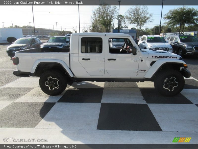 Bright White / Black 2020 Jeep Gladiator Rubicon 4x4