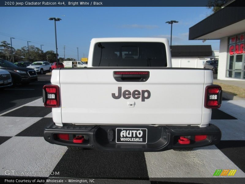 Bright White / Black 2020 Jeep Gladiator Rubicon 4x4
